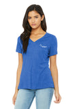 BC Women’s Triblend V-Neck Tee